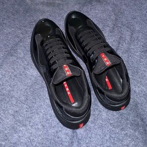 Prada Men's Black Sneakers
